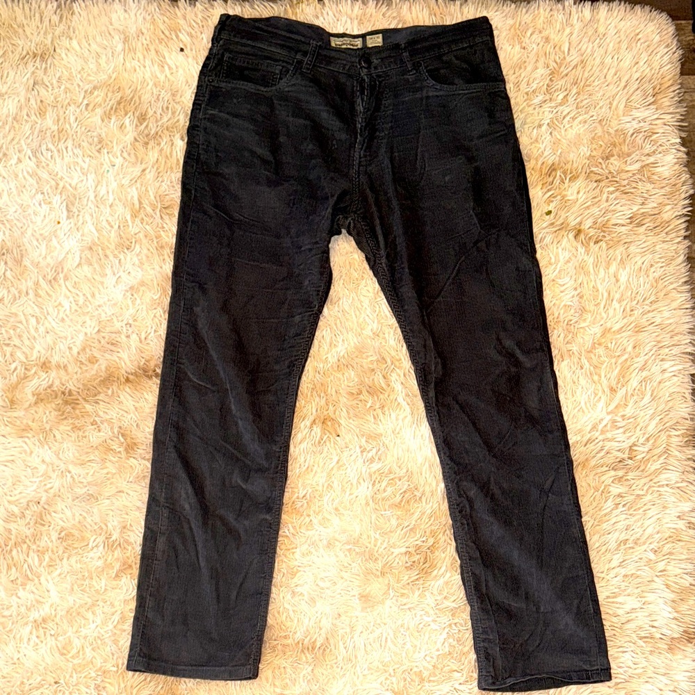 Patagonia Men's Grey Corduroy Pants - 34x32